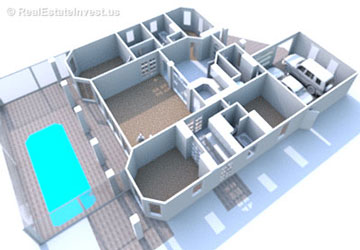 Cape Coral house vacation rental single family duplex FL